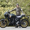 スズキ GSX-8TTと伊丹孝裕氏