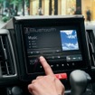 スズキ・エブリイにメーカーオプションに、パイオニア製カーナビゲーション