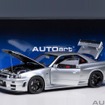 AUTOart製「ニスモ R34 GT-R Z-tune シルバー」の1/18スケールモデル