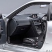 AUTOart製「ニスモ R34 GT-R Z-tune シルバー」の1/18スケールモデル