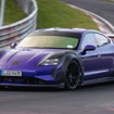 ポルシェ『タイカン ターボ GT』の「ウィザッハ・パッケージ」のマンタイ（Manthey）キット装着車