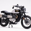 MOTONE CUSTOMSパーツでカスタマイズされたSCRAMBLER900