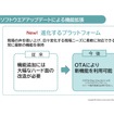 ソフトウェアアップデートによる機能拡張