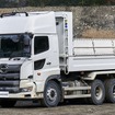 日野自動車の自動運転ダンプトラックの実証実験（大林組と協力）