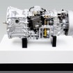 大型トラック用　新トランスミッション 「M112」 （Pro Shift12） のカットモデル