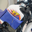 YAMAHA e-RIDE BASEで展示中のヤマハ XT600