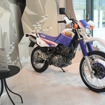 YAMAHA e-RIDE BASEで展示中のヤマハ XT600