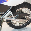 YAMAHA e-RIDE BASEで展示中のヤマハ XT600