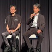 日立製作所 デジタル事業開発統括部 Data Studio Senior Data Scientist 諸橋政幸氏（左）、Astemo 技術開発統括本部 次世代モビリティ開発本部 自動運転技術開発部 シニアダイレクター 長塚敬一郎氏（右）