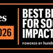 フォーブス「Best Brands for Social Impact」