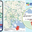 【ルート情報】に総距離目安として経路の総距離の表示