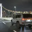 リアビューにも上質な質感を演出。マットプロテクションフィルムがGX550の重厚感を引き立てる