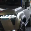 フロントまわりのシャープな造形を引き立てる、マットプロテクションフィルムならではの上質な仕上がり。GX550の精悍さをより印象的に見せている