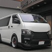 2台のハイエースを乗り継いでいる吉川さん。今回はオーディオにも車中泊にも力を入れるインテリアを作り上げた。