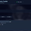 Photogrammetry Toolkit 再構成GUI画面
