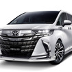 モデリスタの新アイテムを装着したトヨタ アルファード