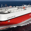 川崎汽船のLNG燃料自動車専用船