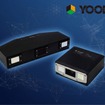 YOODS 3次元ビジョンセンサー　広視野モデル「YCAM3DM」（左）、軽量モデル：「YCAM3D」（右）