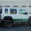 テイン 4x4ダンパースポーツ　ジムニーノマド装着例（基準車高純正比　フロント：55mmアップ / リア：45mmアップ）