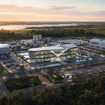 リン酸鉄リチウム（LFP）正極活物質の製造施設の完成イメージ
