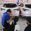 自動車積み付けデモンストレーション