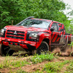 AXCR2026 参戦車両の三菱トライトン