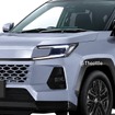 トヨタ ライズ 次期型の予想CG