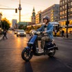 電動スクーター「Vmoto CU」