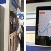 ステアリテールが出品していた自動精算機と、参考出品していた、車載システムでの注文・決済ソリューション