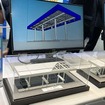 ヒロテツ工業のブースでは、SSキャノピーをはじめ、現場のニーズに応じした幅広い商材をアピールしていた