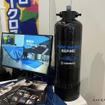 アピカのブースでは、洗車用純水生成ボトルを出品