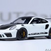 「AUTOart」の1/18スケールのダイキャストモデル、ポルシェ『911』（991.2）の「GT3 RS ヴァイザッハ・パッケージ