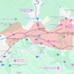 長野県：軽井沢町のサービス対象エリア
