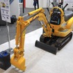 パワーユニット搭載他社製品：コマツマイクロショベル（CSPI 2026）