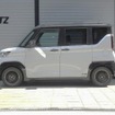 ブリッツ DAMPER ZZ-R　デリカミニ装着例（基準車高：フロント 24mmダウン / リア 22mmダウン）