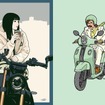 「イラストレーターが描く　YAMAHAバイクのあるスタイル展」
