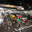 コミュニケーションプラザ2階には、歴代モータースポーツ車両が展示。すべて動態保存されている