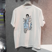 特別展の期間中販売される浦野周平氏のイラスト入りTシャツ