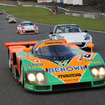 マツダ車とともにパレードを行うマツダ 787B（2018年、Be a Driver. at FUJI SPEEDWAY）