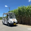 「YADOCAR-iドライブ」を搭載したゴルフカート型車両