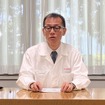 取材に応じるホンダ太陽の山口社長