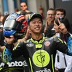 MotoGPオランダ・グランプリで初優勝を飾った小椋藍選手