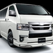 トヨタ・ハイエース用カスタマイズアイテム装着車