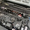 ブリッツ ストラットタワーバー　カローラハイブリッド フロント用装着例