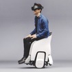 ホンダ UNI-ONE：XRモビリティ体験中の様子