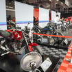CB400スーパーフォア 新型のEクラッチ体験をおこなったホンダブース（鈴鹿8耐2026）