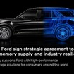 フォードとMicronが次世代車向けメモリ・ストレージを安定供給へ向けて長期戦略顧客契約を締結
