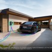 VW ID.7をエリ・ビディ・チャージャーに接続し双方向充電