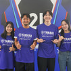 初めての鈴鹿8耐に「かっこ良すぎて震えた」「感動した」と話してくれた新入社員の皆さん