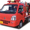 離島に寄贈する軽消防自動車(トラックタイプ・4台)